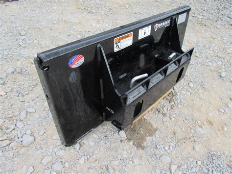 bradco skid steer adapter attachment